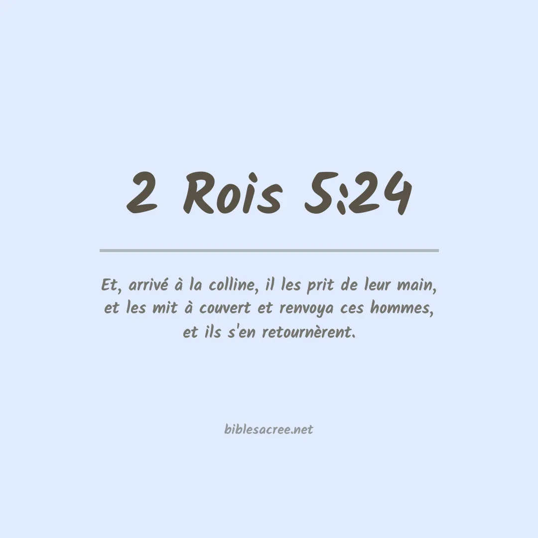 2 Rois - 5:24
