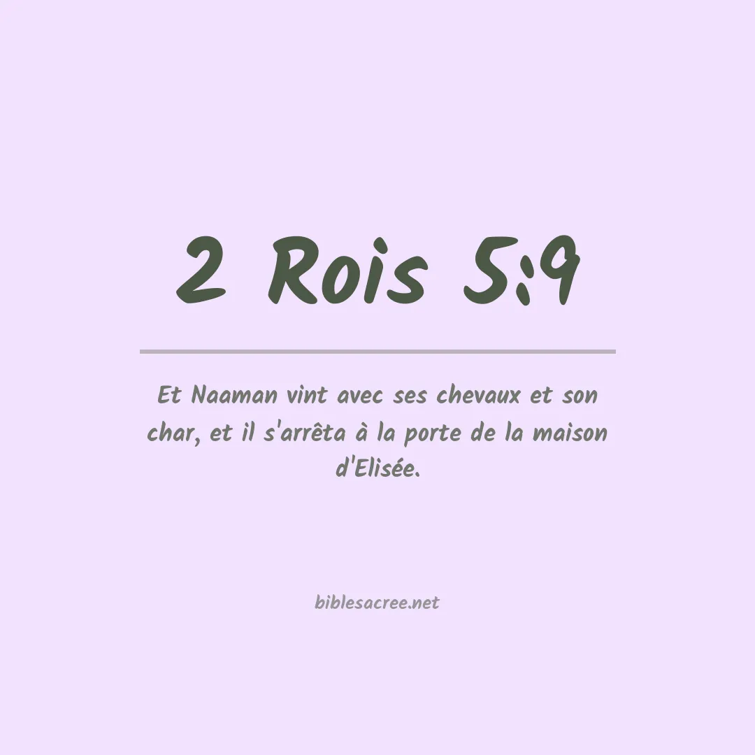 2 Rois - 5:9