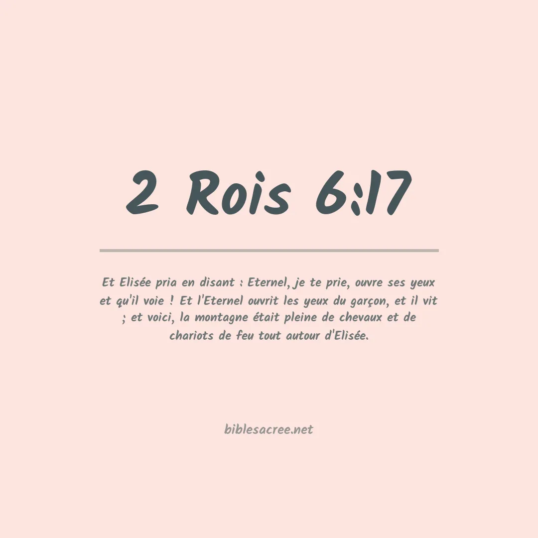2 Rois - 6:17