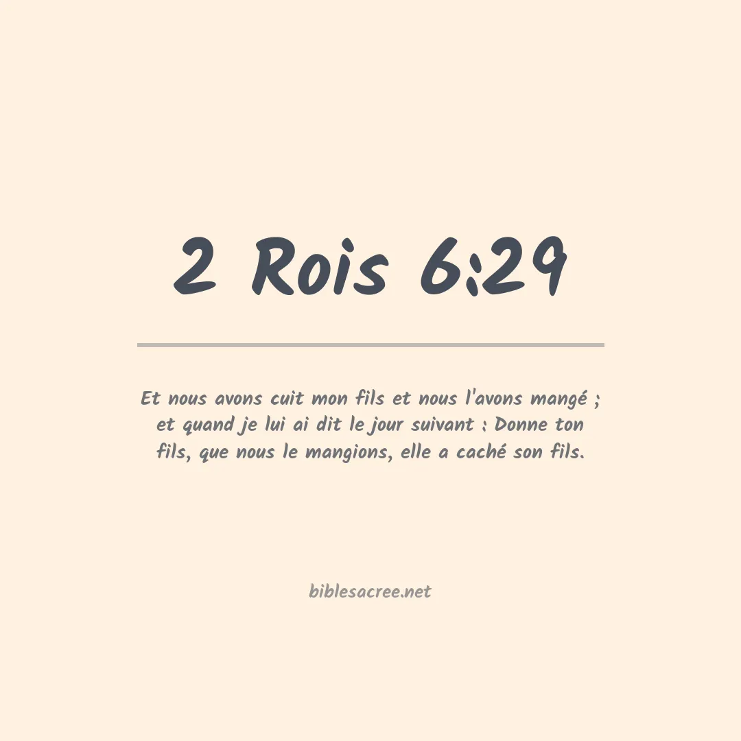 2 Rois - 6:29