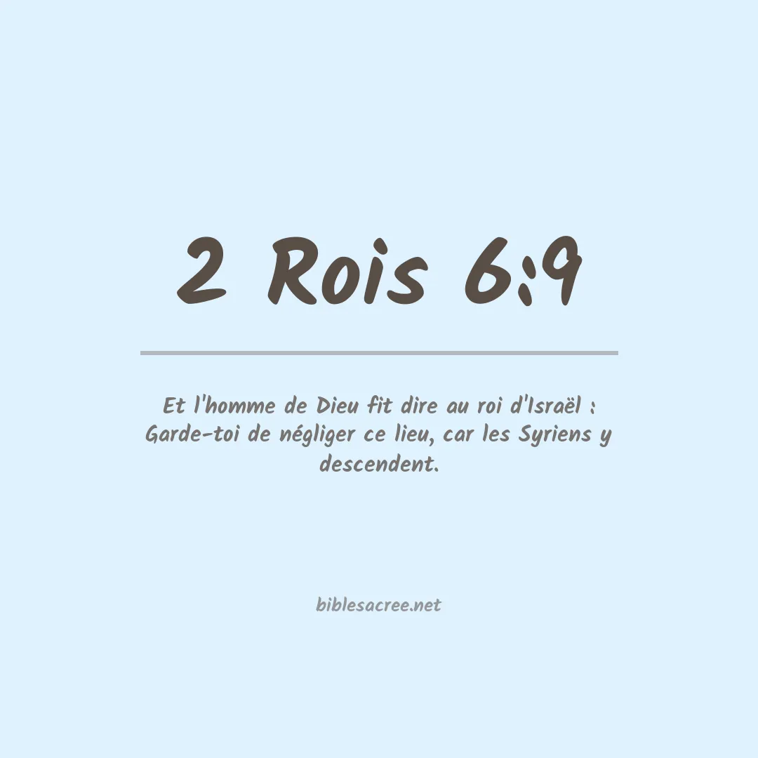 2 Rois - 6:9