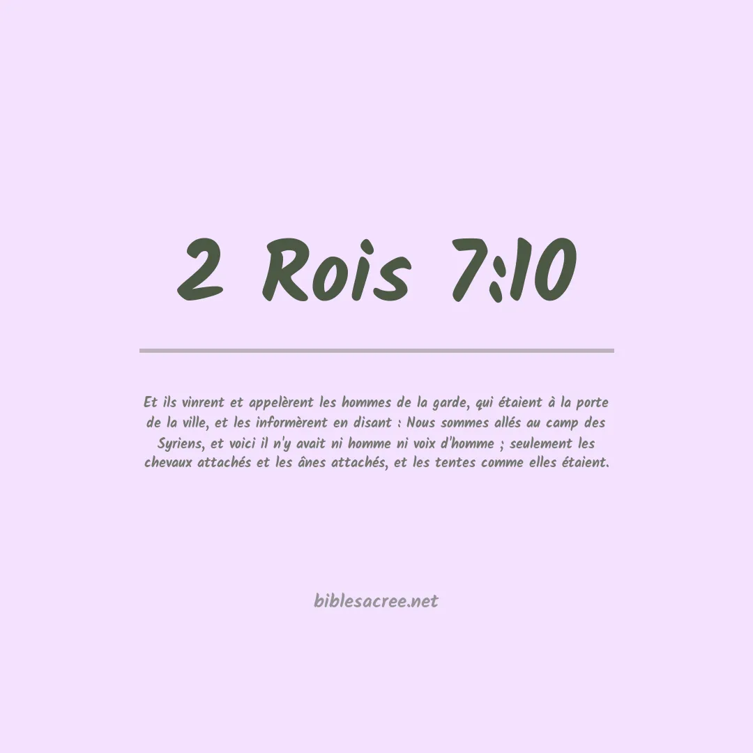 2 Rois - 7:10