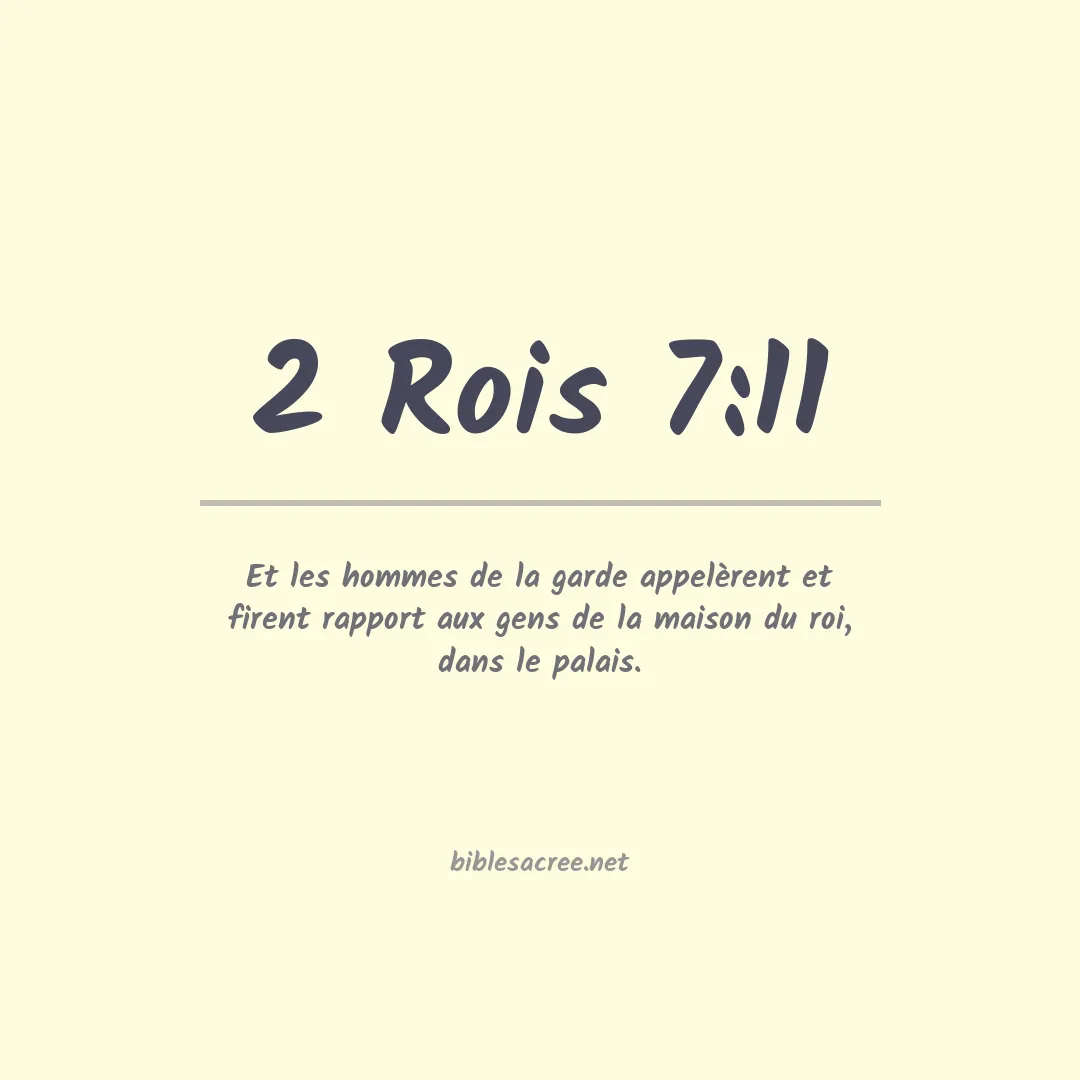2 Rois - 7:11