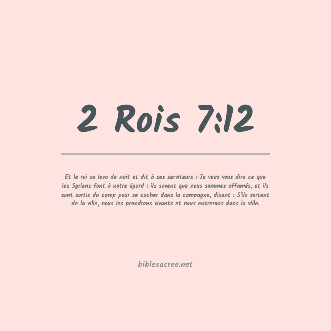 2 Rois - 7:12