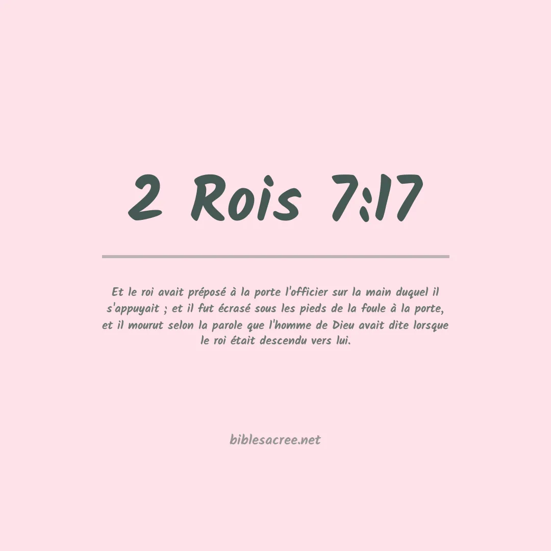 2 Rois - 7:17