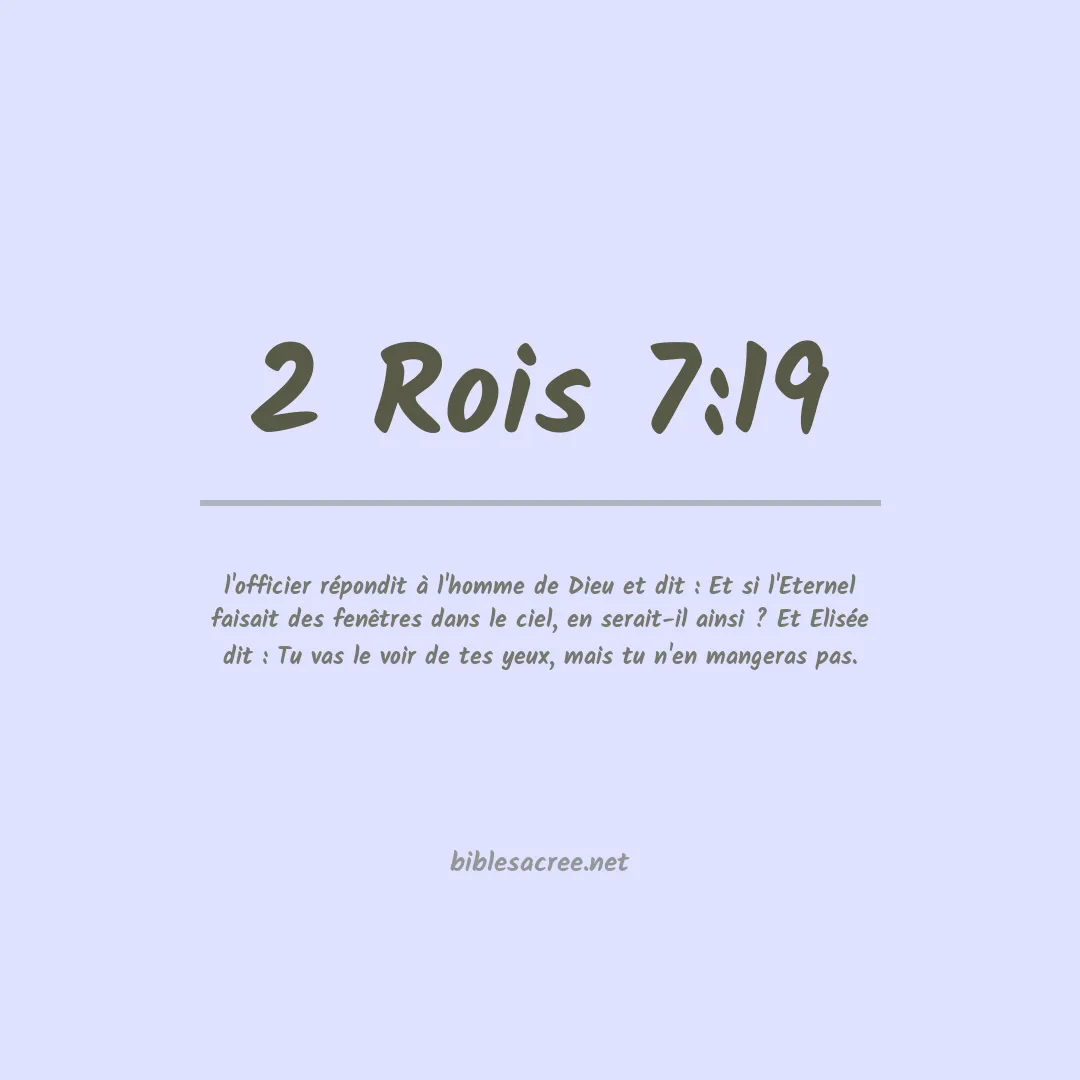 2 Rois - 7:19