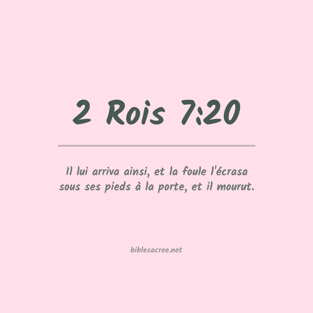 2 Rois - 7:20