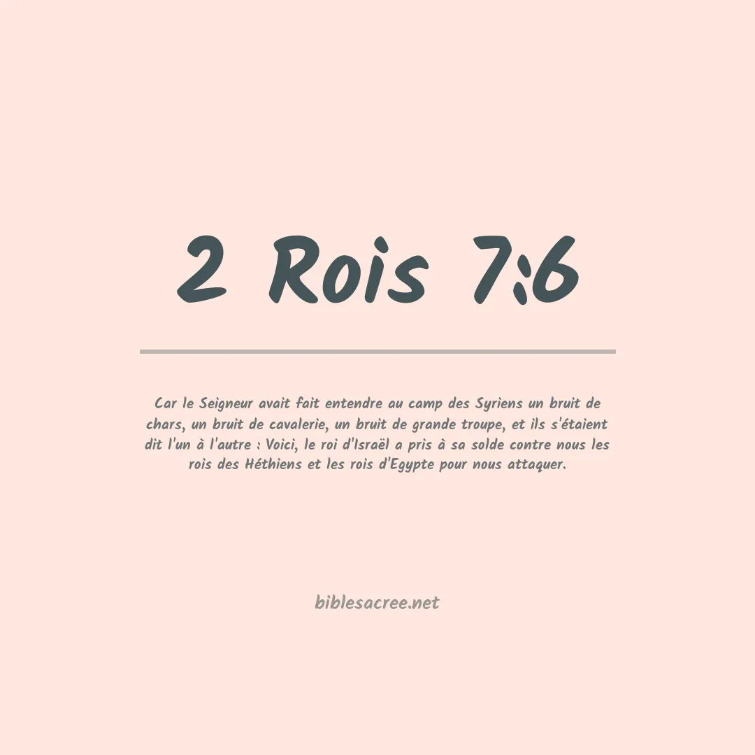 2 Rois - 7:6