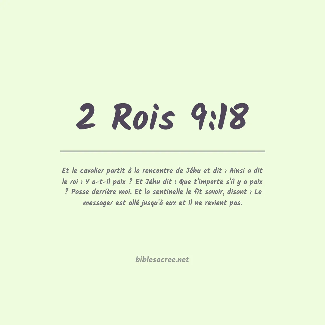 2 Rois - 9:18