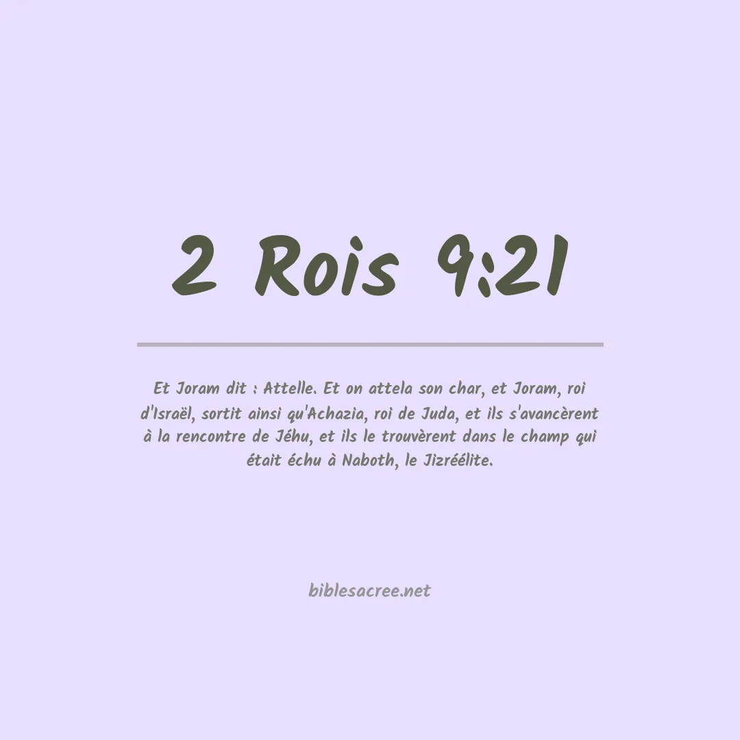 2 Rois - 9:21