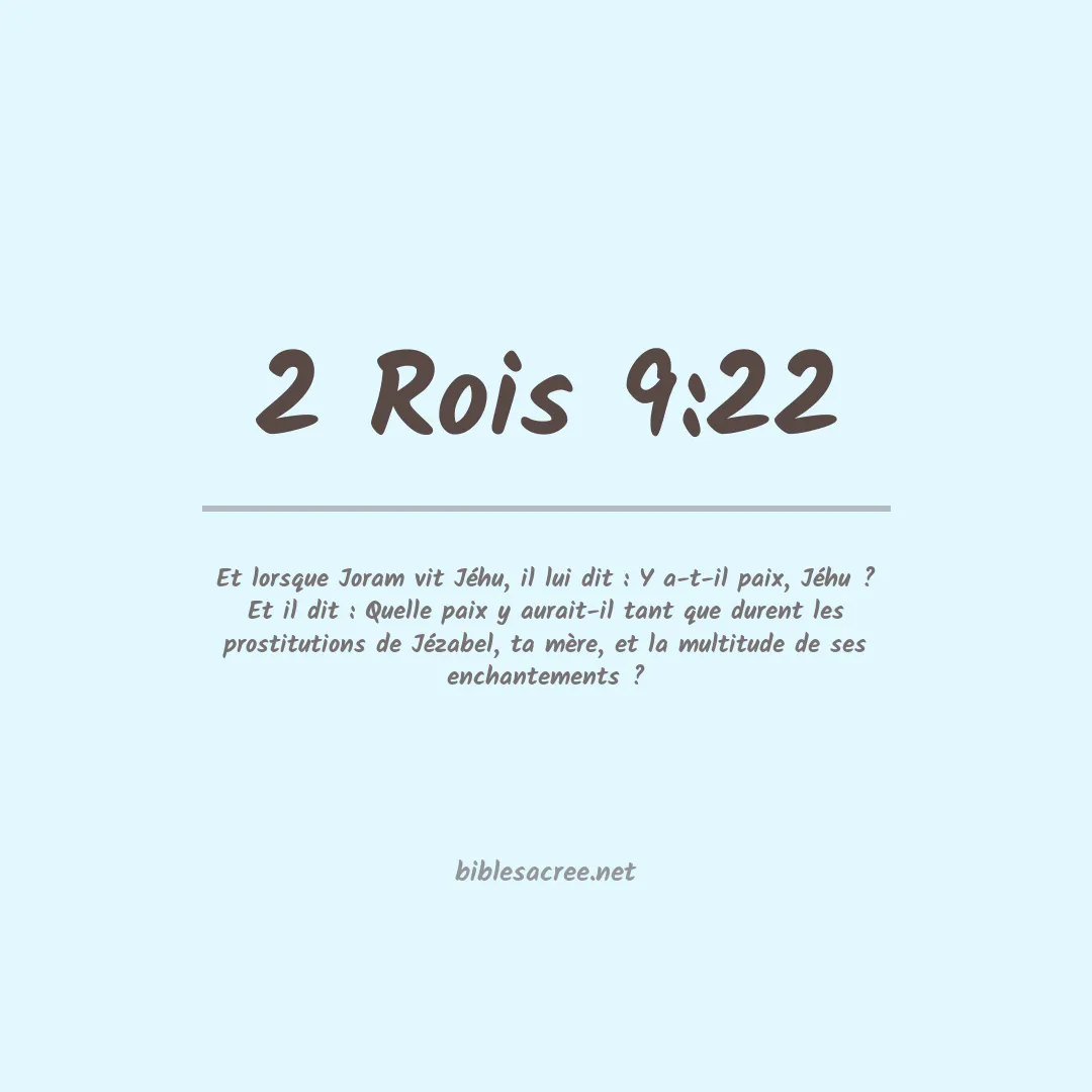 2 Rois - 9:22