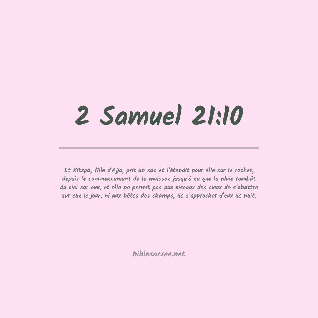 2 Samuel - 21:10
