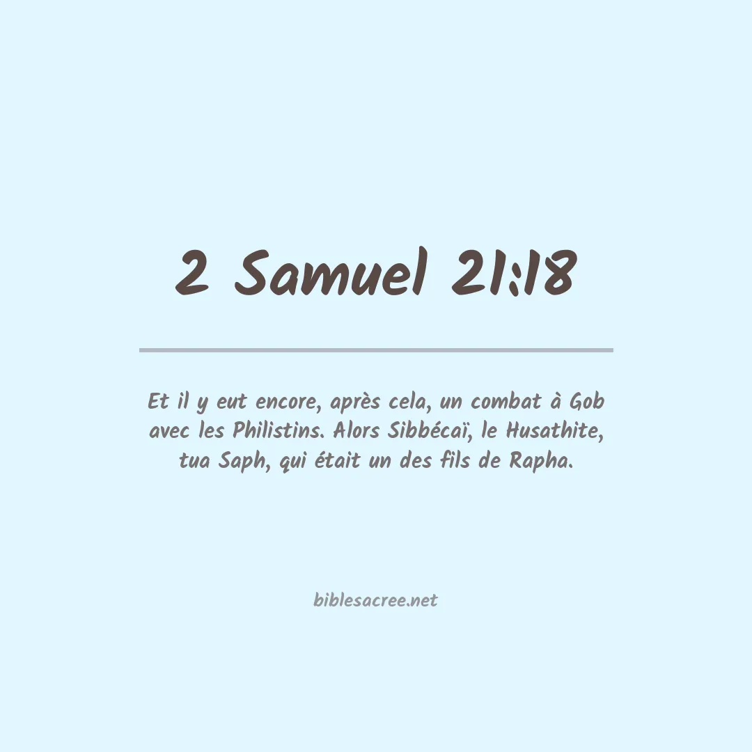 2 Samuel - 21:18