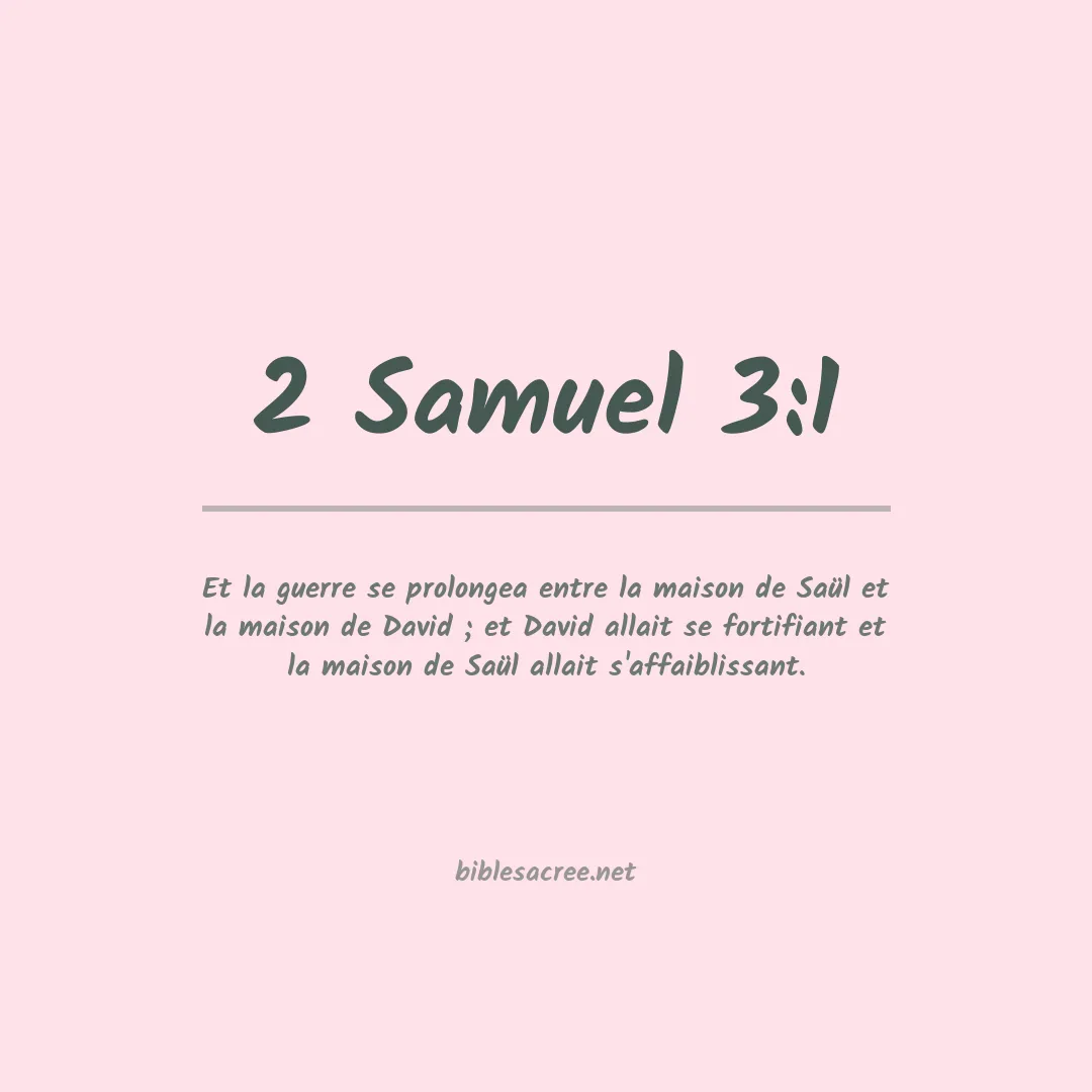 2 Samuel - 3:1