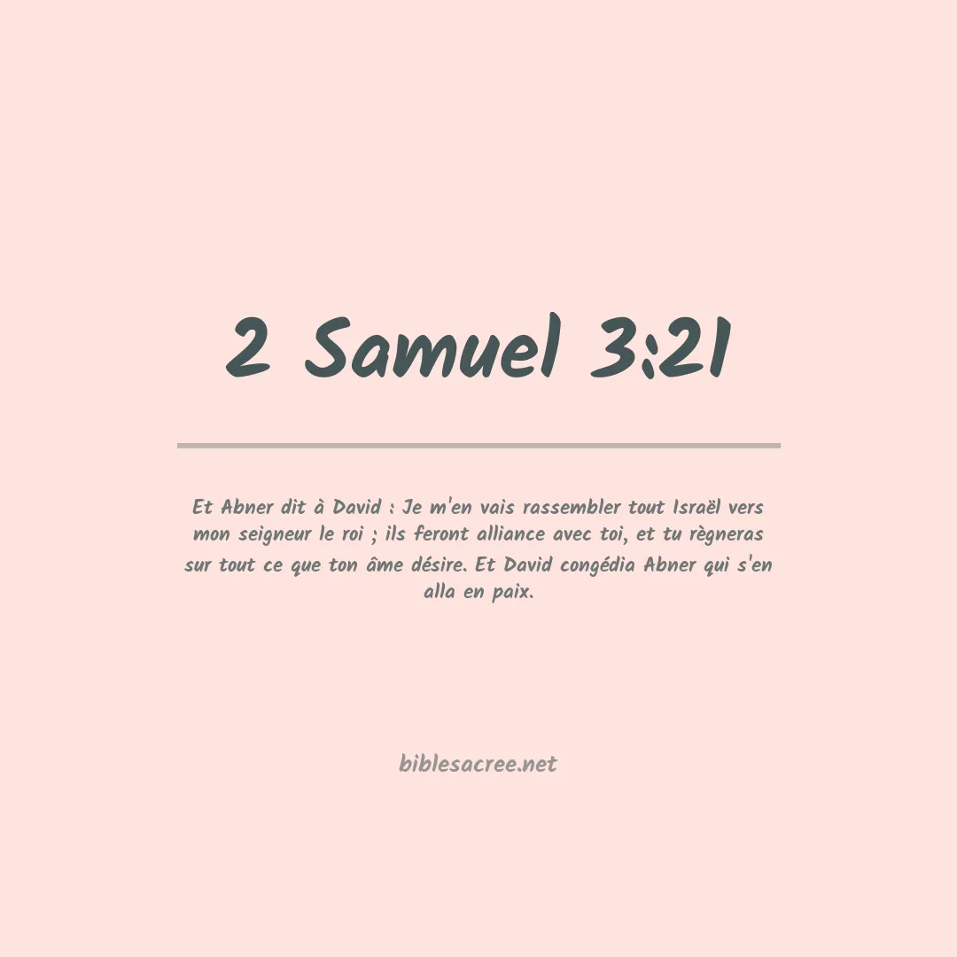 2 Samuel - 3:21