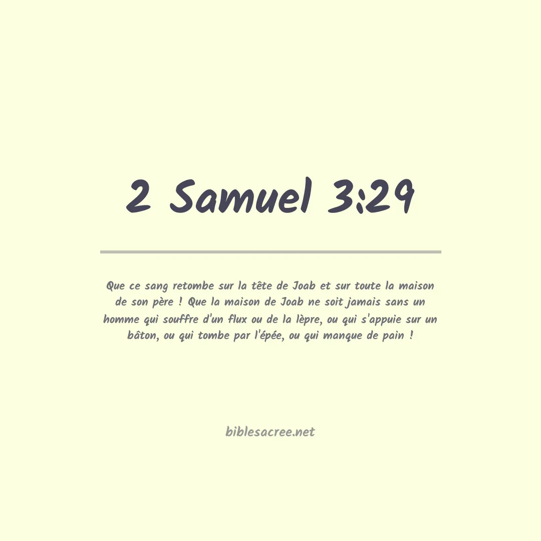 2 Samuel - 3:29