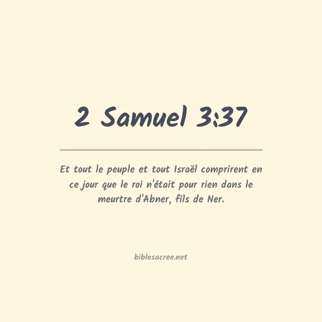 2 Samuel - 3:37