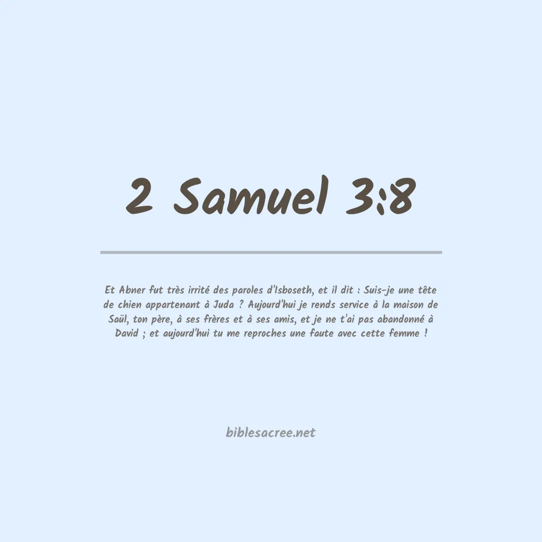 2 Samuel - 3:8