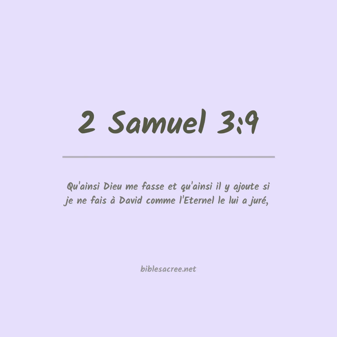 2 Samuel - 3:9