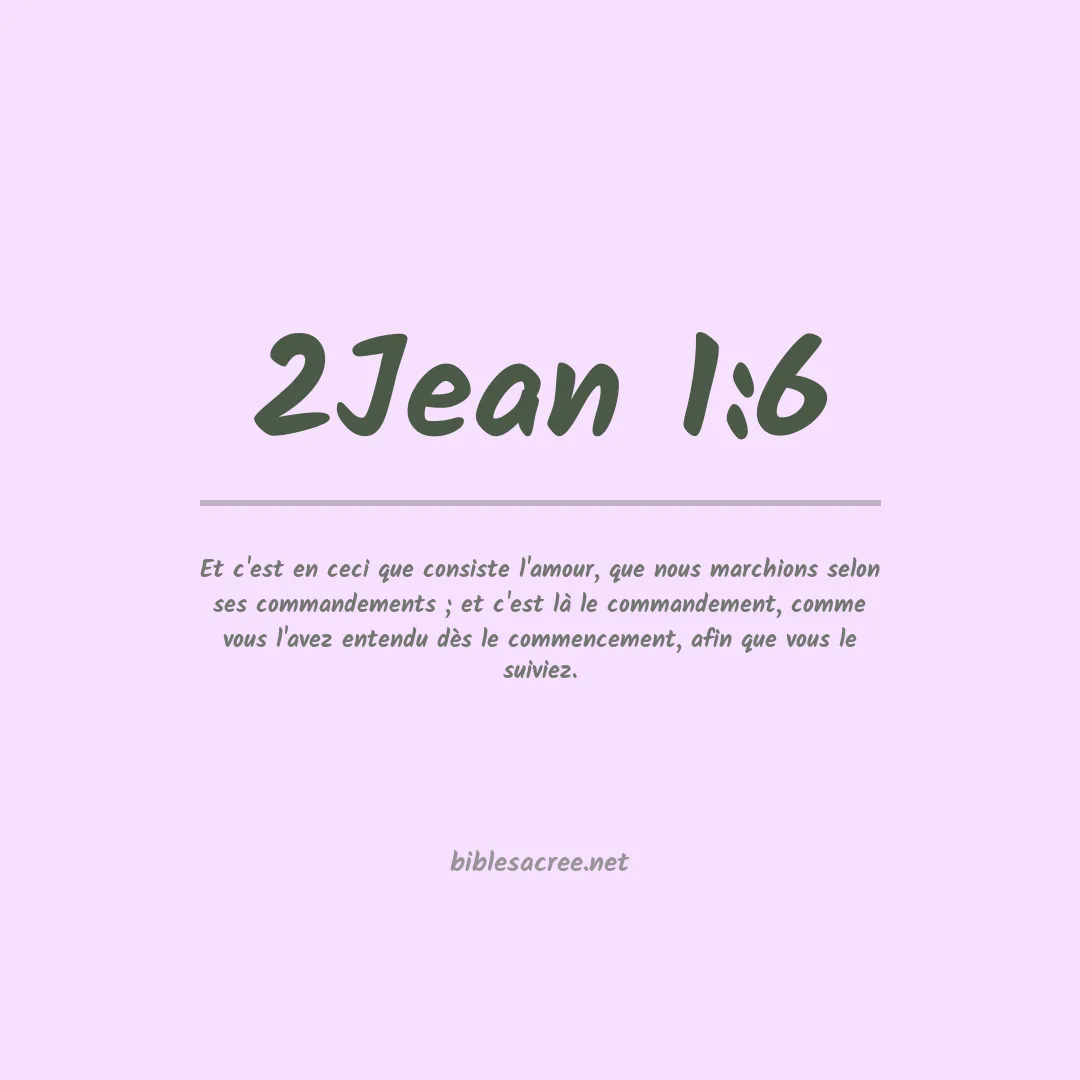2Jean - 1:6