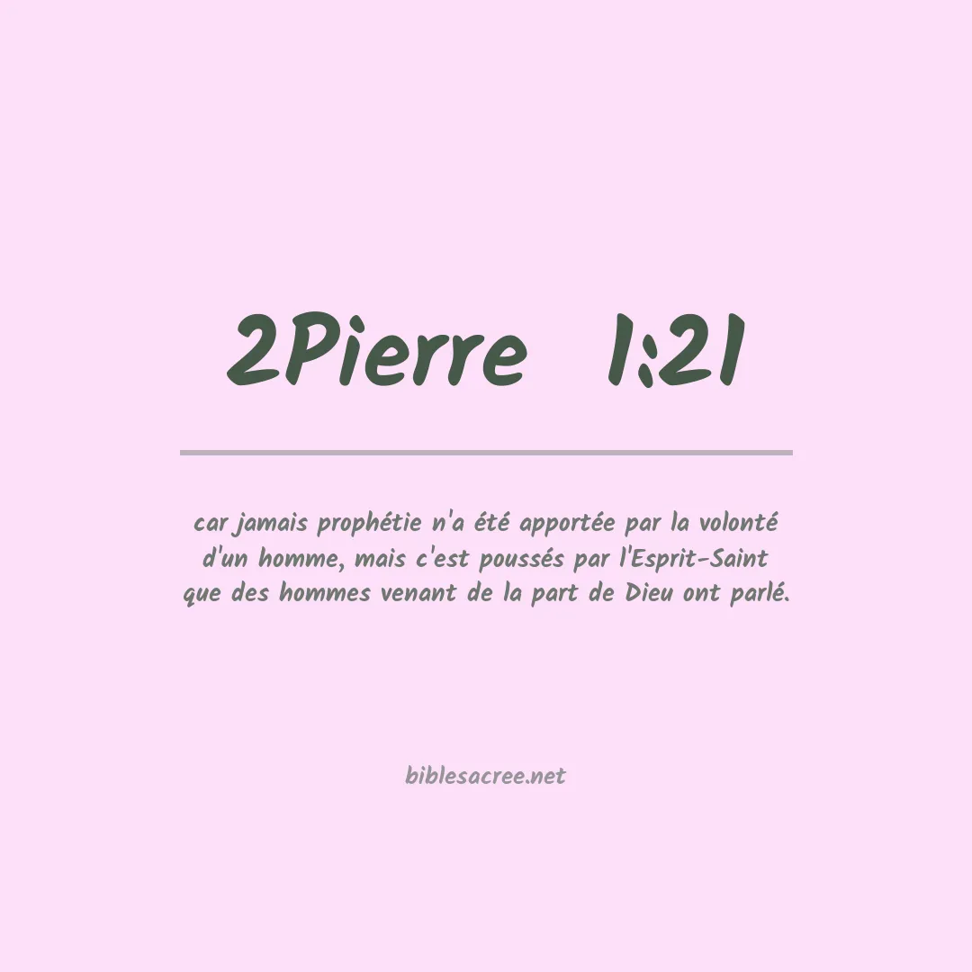 2Pierre  - 1:21