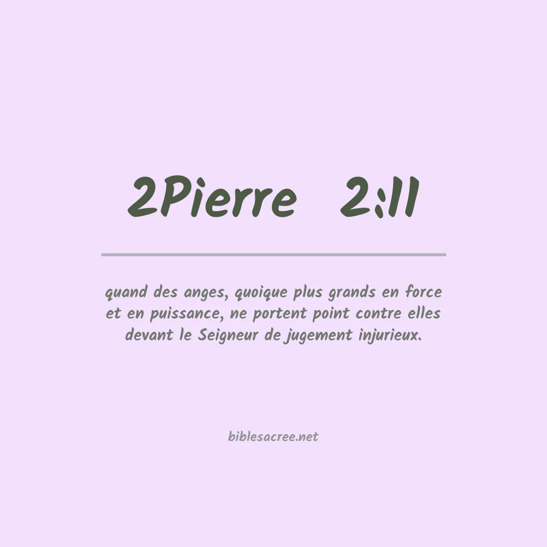 2Pierre  - 2:11