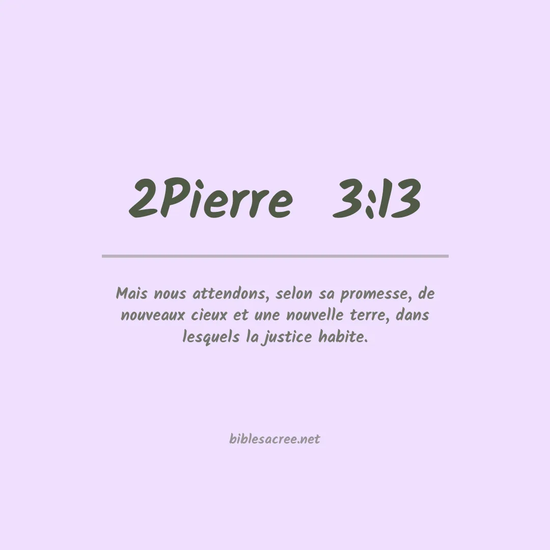 2Pierre  - 3:13