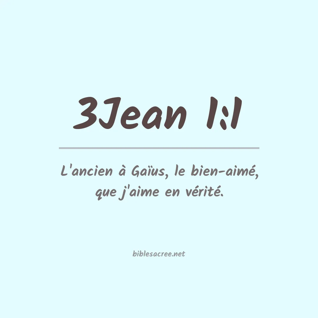 3Jean - 1:1