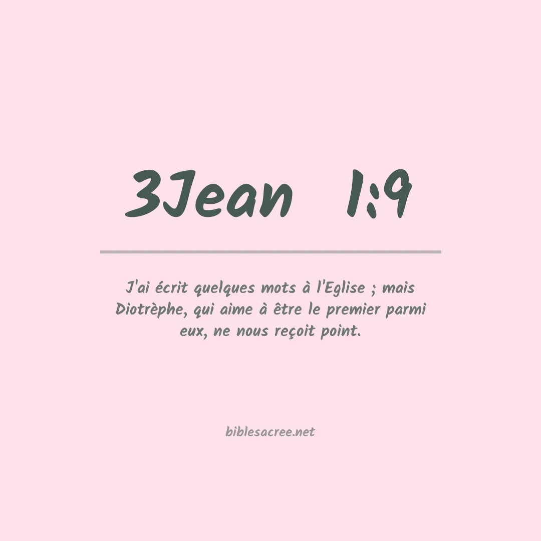 3Jean  - 1:9