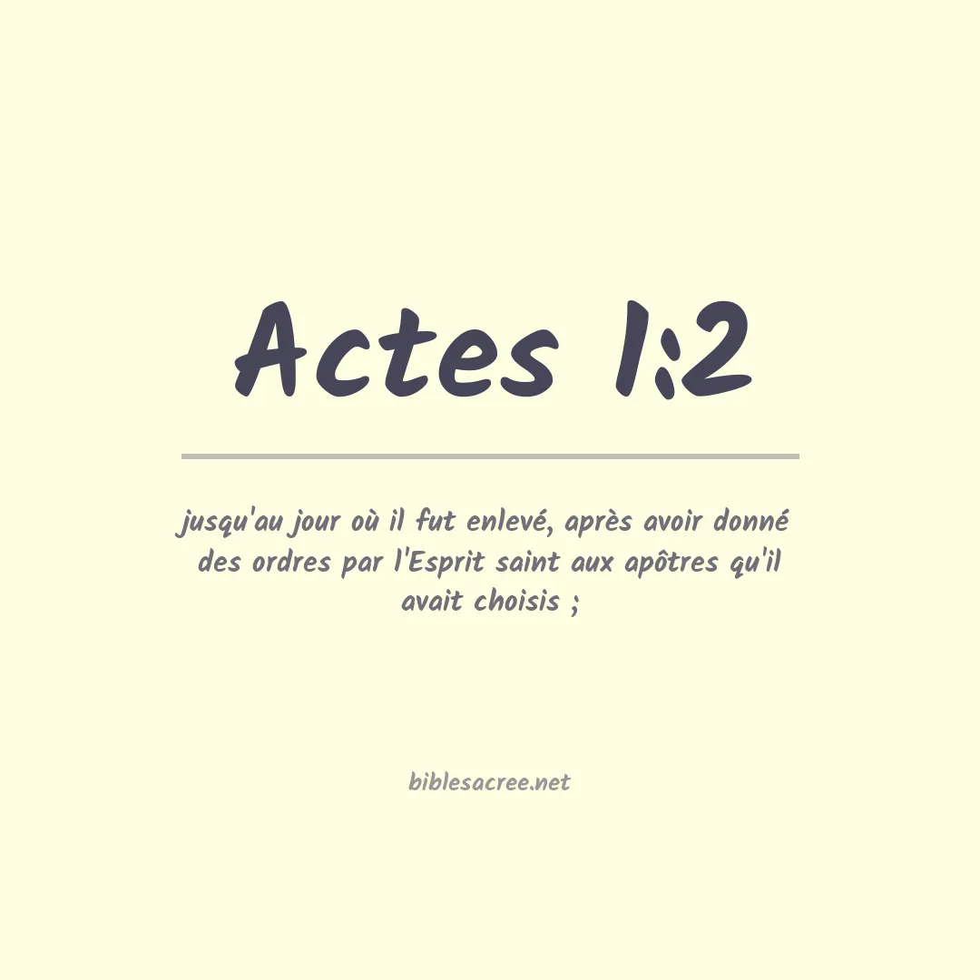 Actes - 1:2