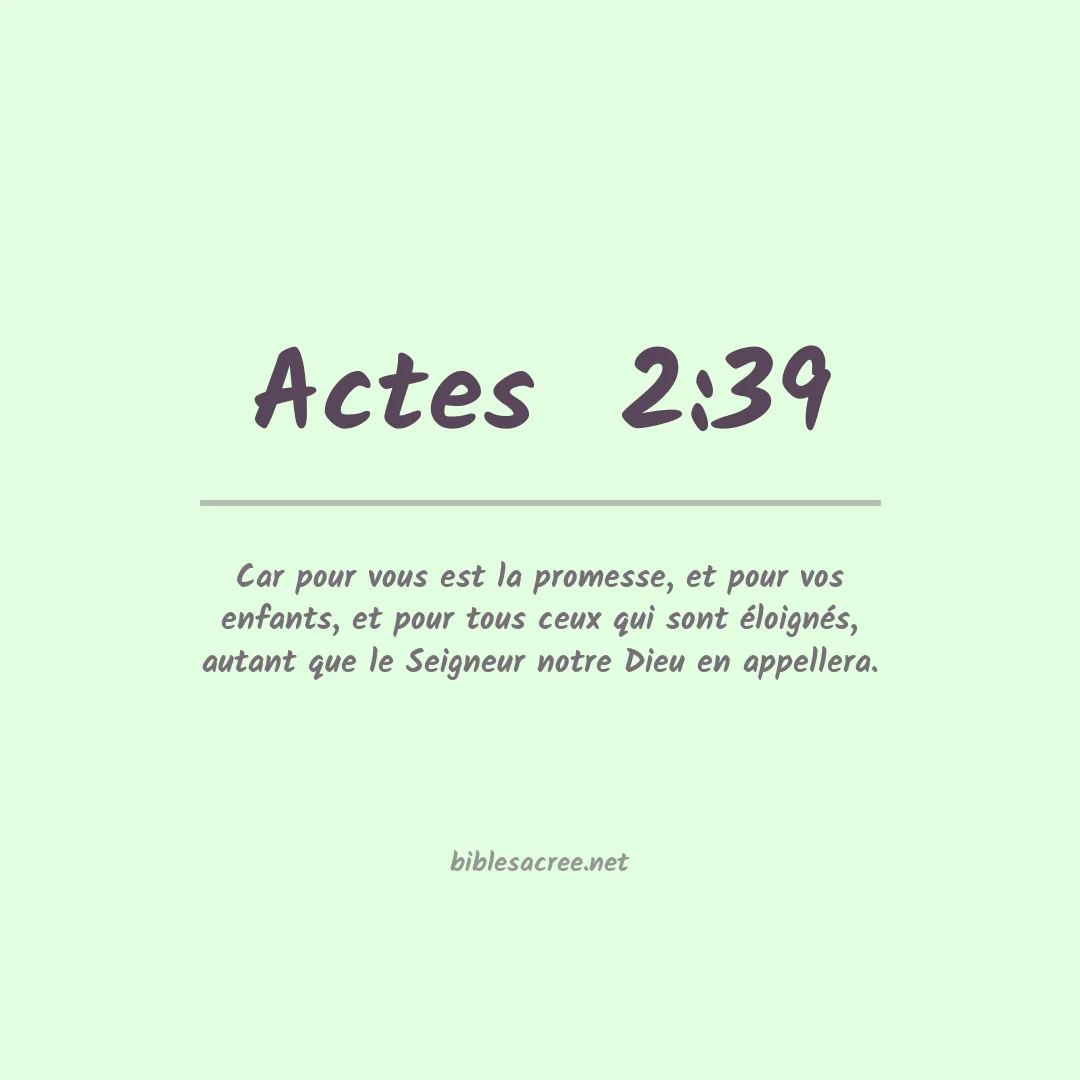 Actes - 2:39
