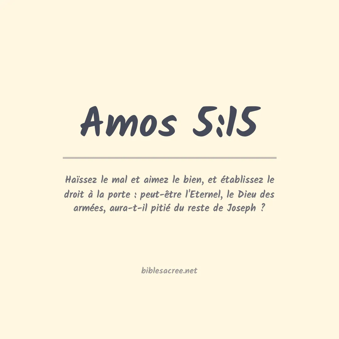 Amos - 5:15
