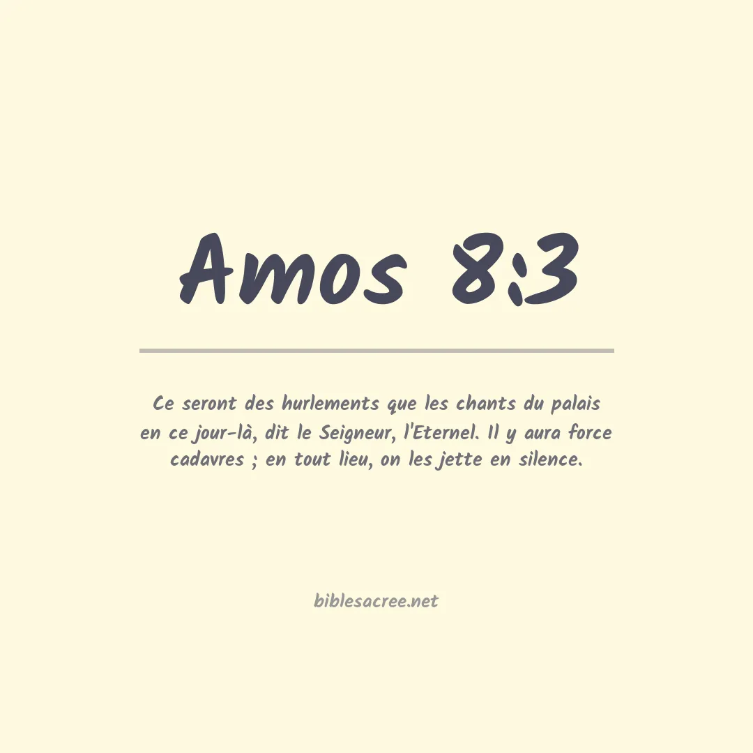 Amos - 8:3