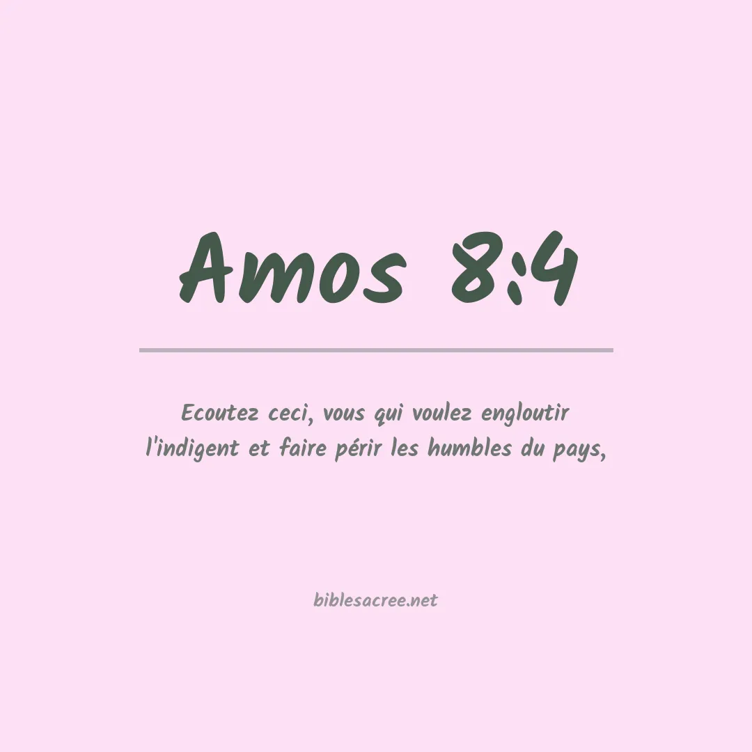 Amos - 8:4
