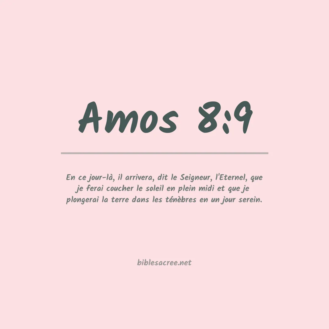 Amos - 8:9