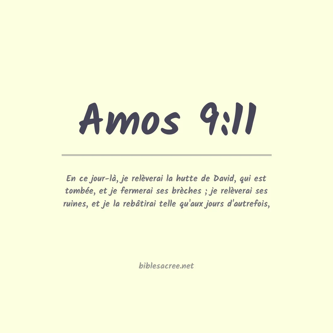 Amos - 9:11