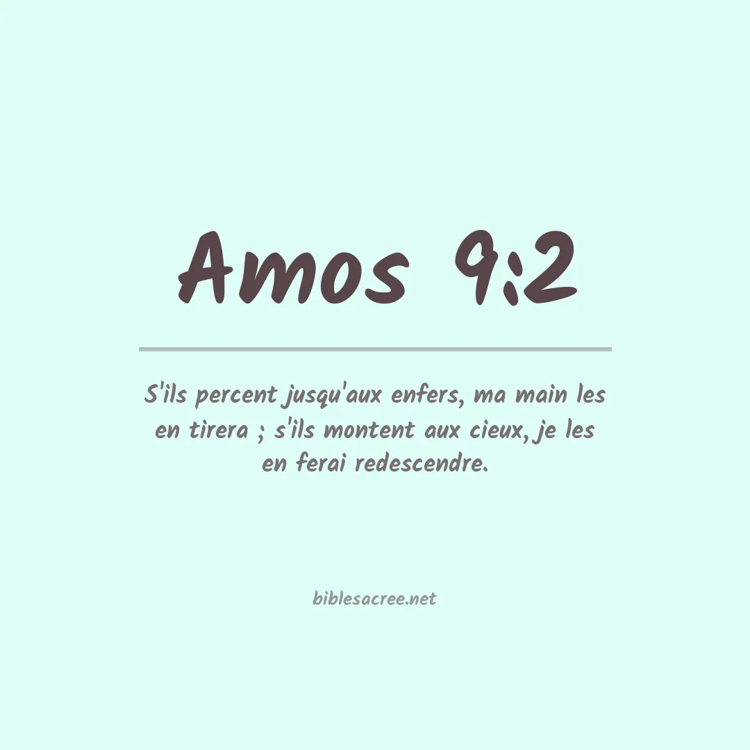 Amos - 9:2