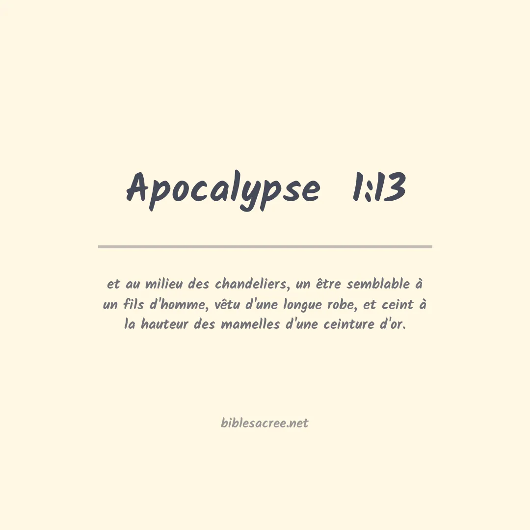 Apocalypse  - 1:13