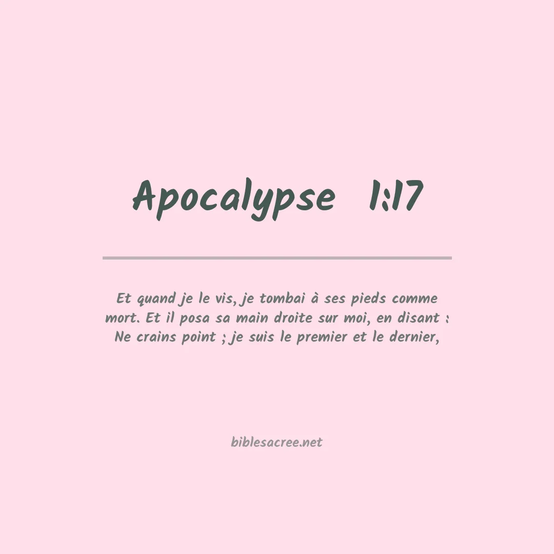 Apocalypse  - 1:17