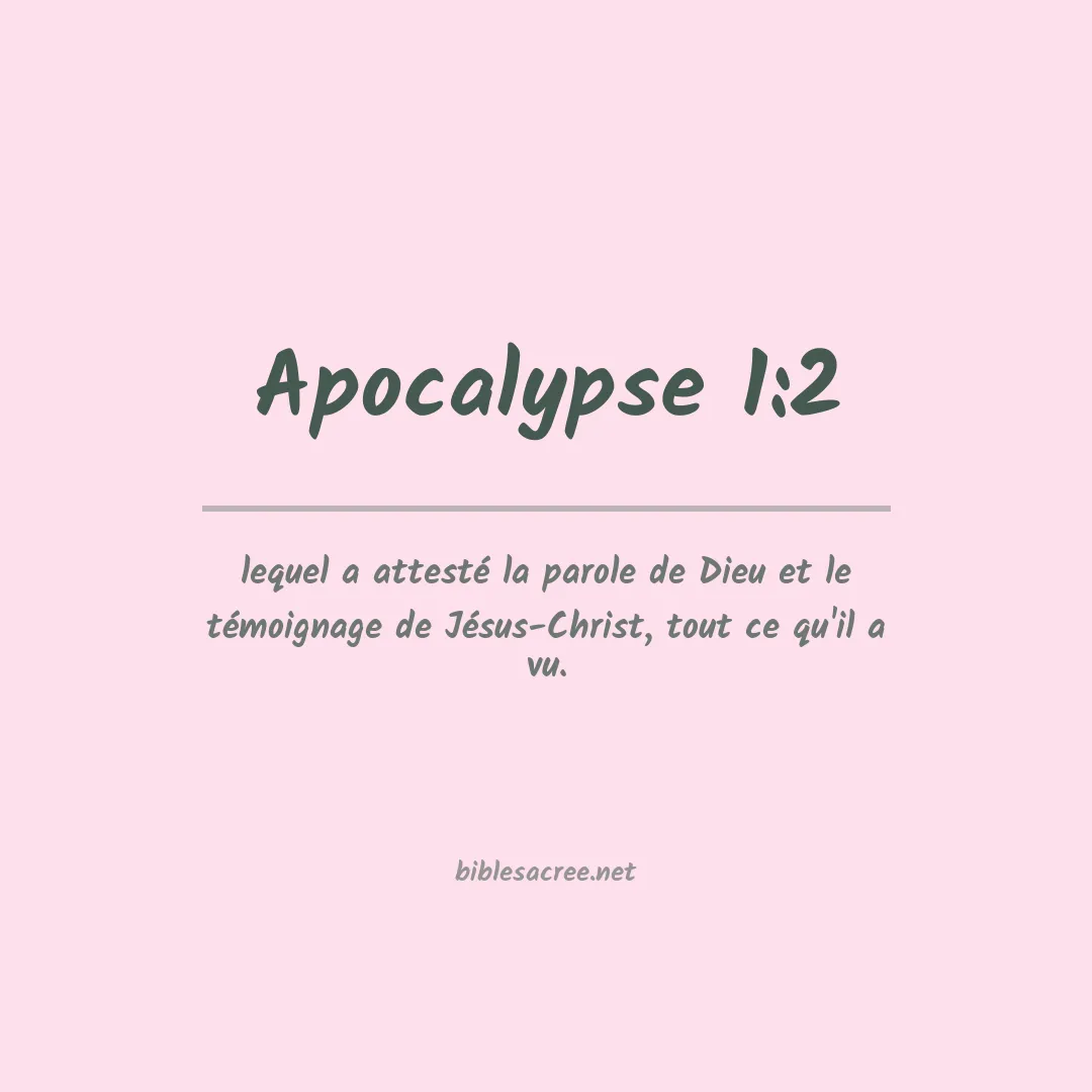 Apocalypse - 1:2