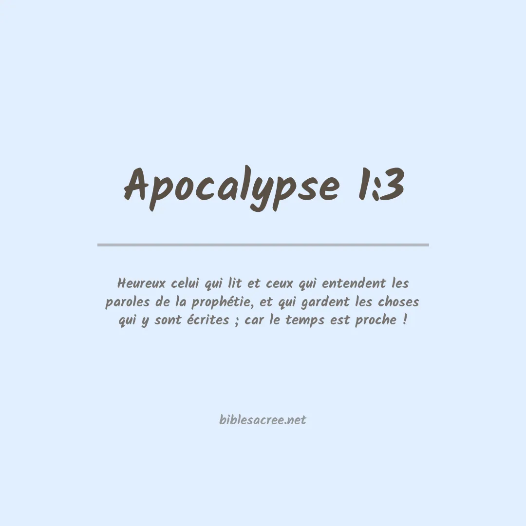 Apocalypse - 1:3