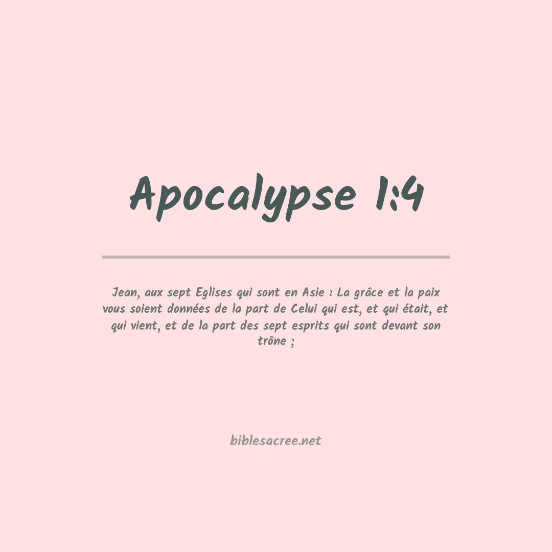 Apocalypse - 1:4