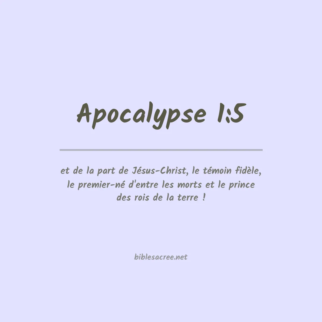 Apocalypse - 1:5