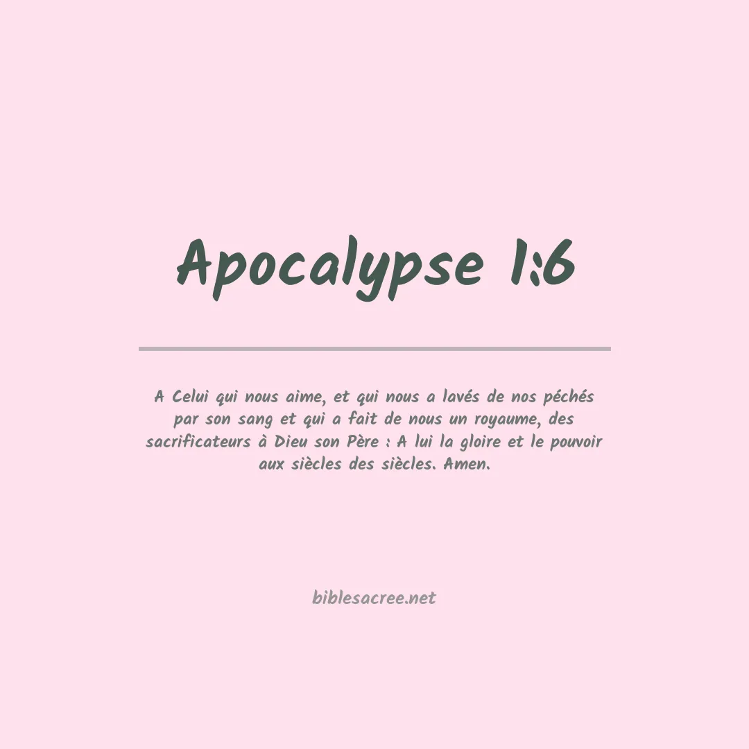 Apocalypse - 1:6