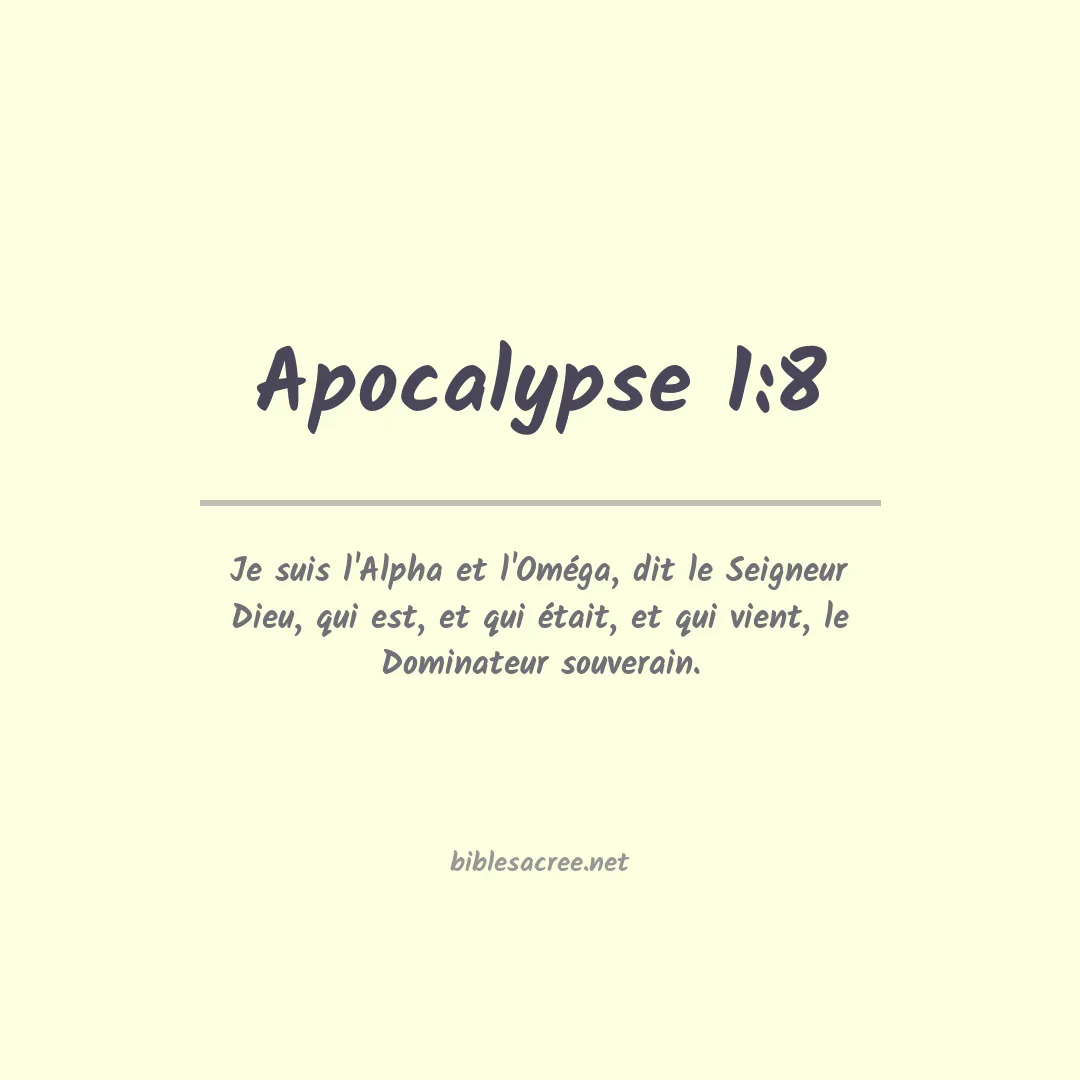 Apocalypse - 1:8
