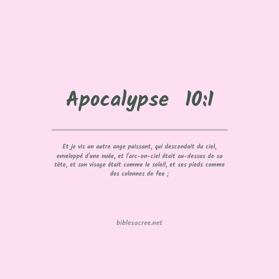 Apocalypse  - 10:1