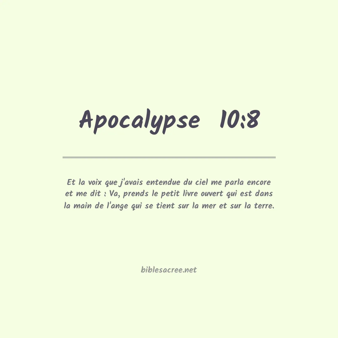 Apocalypse  - 10:8