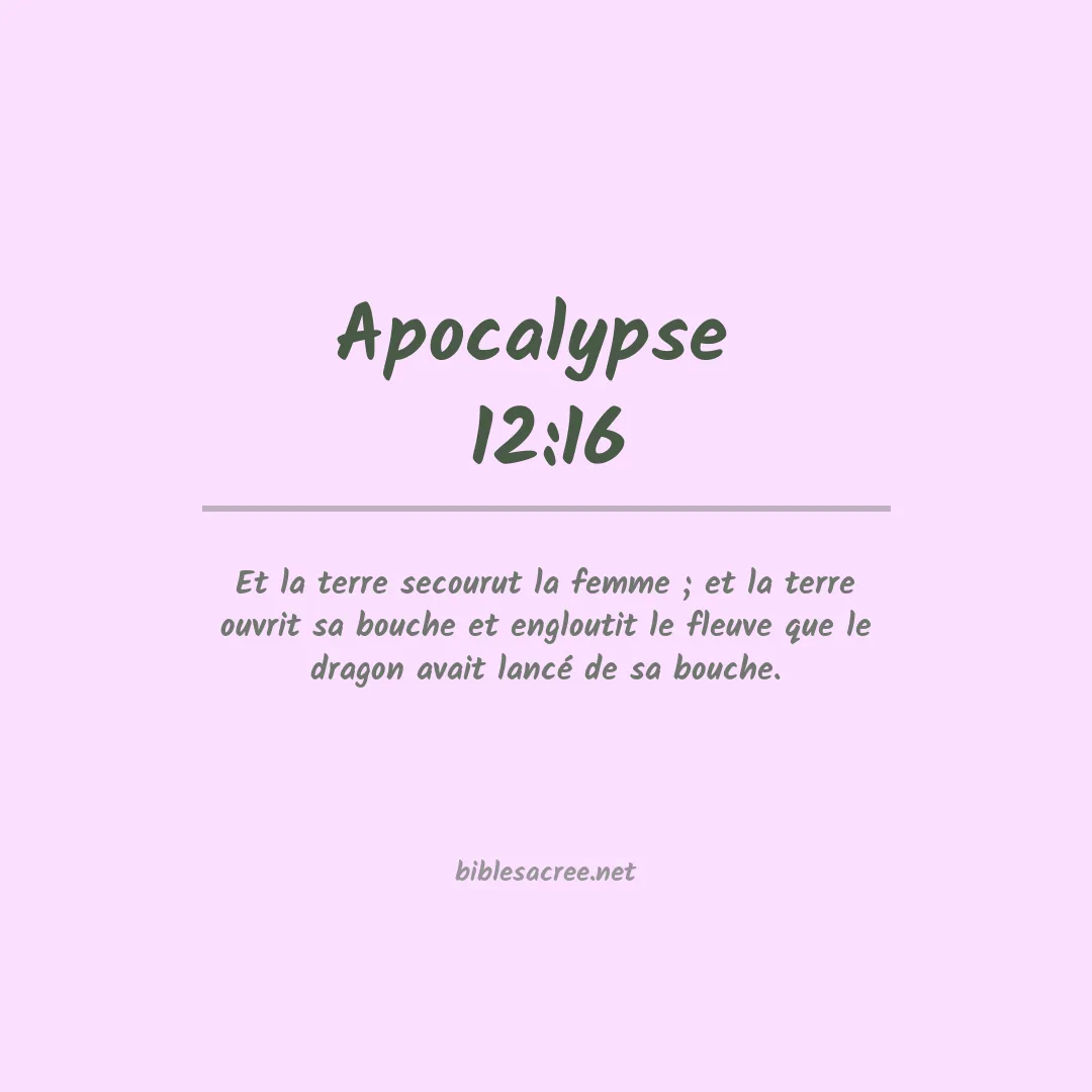 Apocalypse  - 12:16
