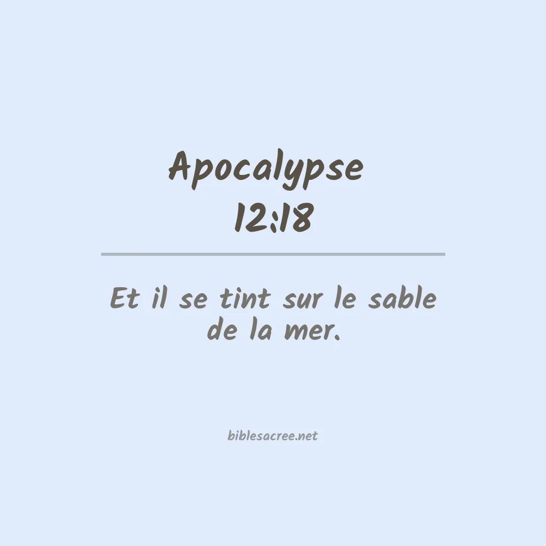 Apocalypse  - 12:18