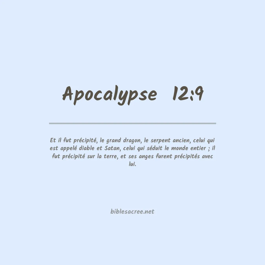 Apocalypse  - 12:9